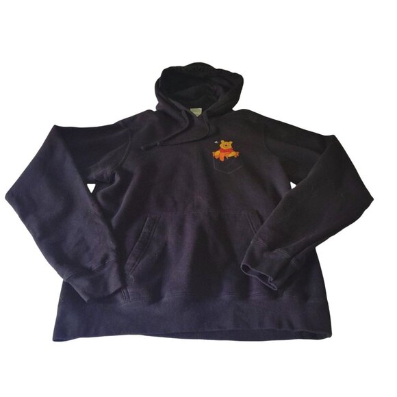 Disney Women's Size Small Black Winnie The Pooh Hoodie Sweatshirt - Picture 5 of 16